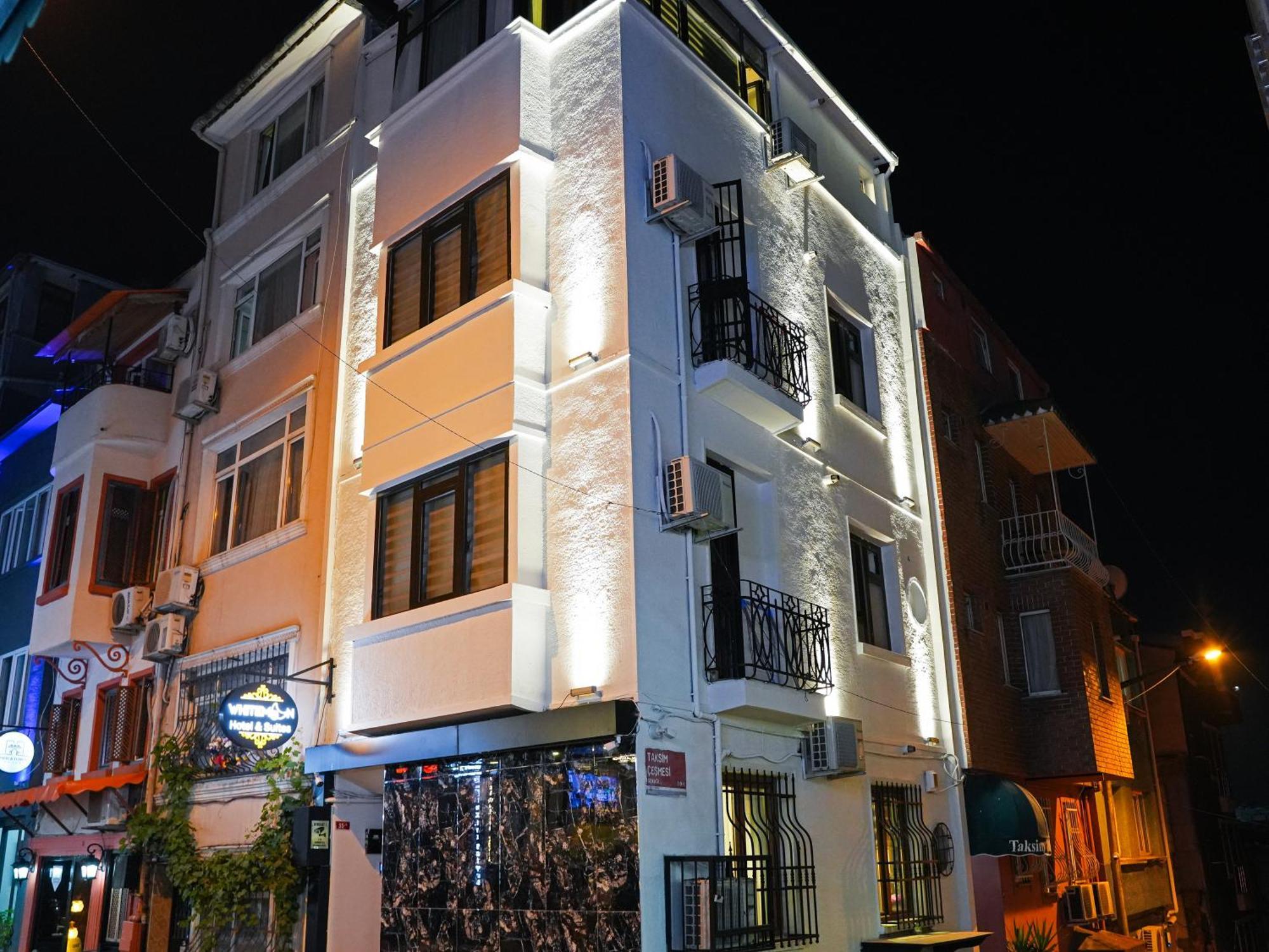 Whitemoon Hotel Suites Taksim Istanbul Ngoại thất bức ảnh